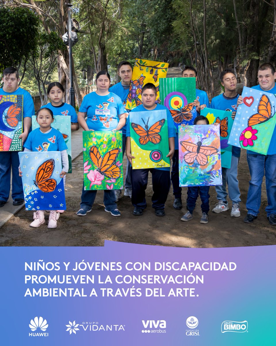 Pintando Sonrisas Monarca es un grupo de niños y jóvenes con discapacidades en Zitácuaro, #Michoacan , que usan el arte para promover el cuidado del medio ambiente y la mariposa monarca.
#niñoscondiscapacidad