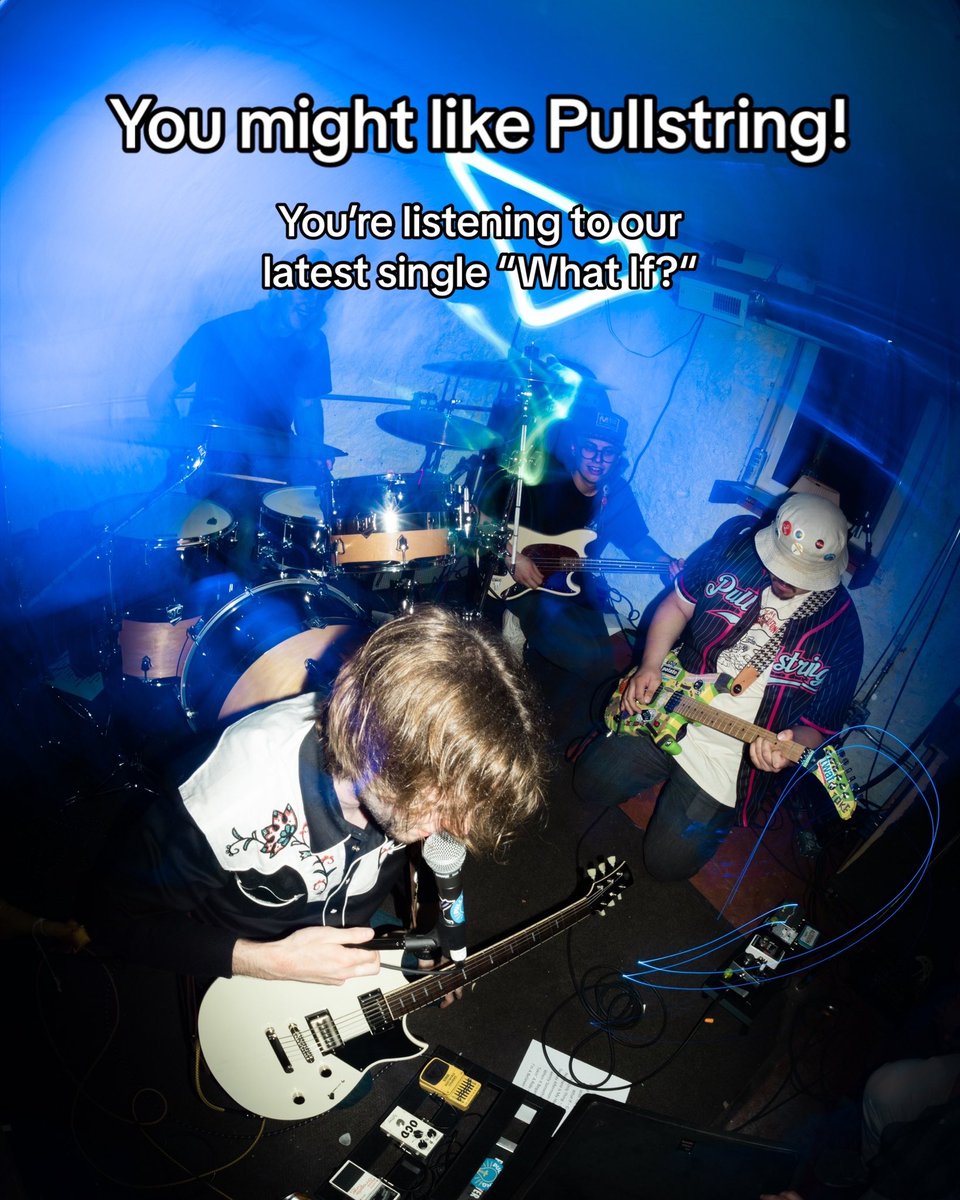 pullstringband's tweet image. Rock out with Pullstring anywhere you listen to music 🎸🎶 #pullit #newmusic #single #rock