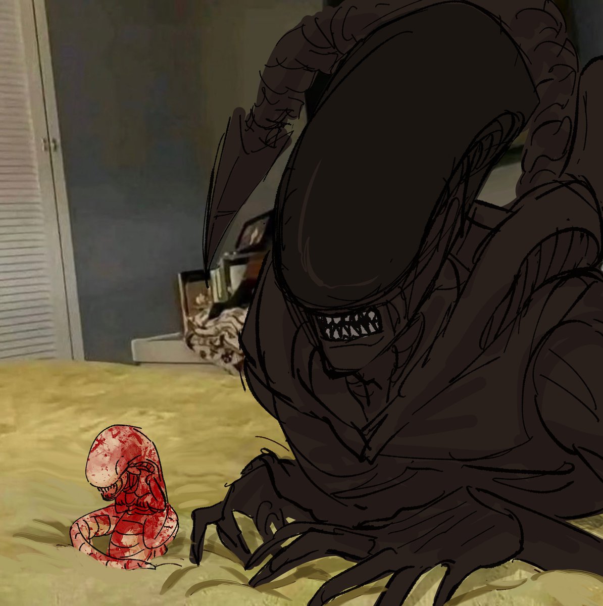 i had a vision #xenomorph #alien