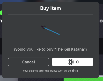 Giveaway For The Kell Katana! To enter, follow me, like the post, and retweet it! Giveaway Ends In 2 days! Show Proof!