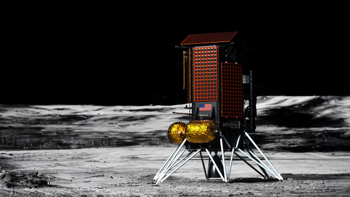 SpaceNews_Inc's tweet photo. NASA selects Intuitive Machines for south pole lunar lander mission https://t.co/7J6A5Jl3nn https://t.co/9TCEvECpV1