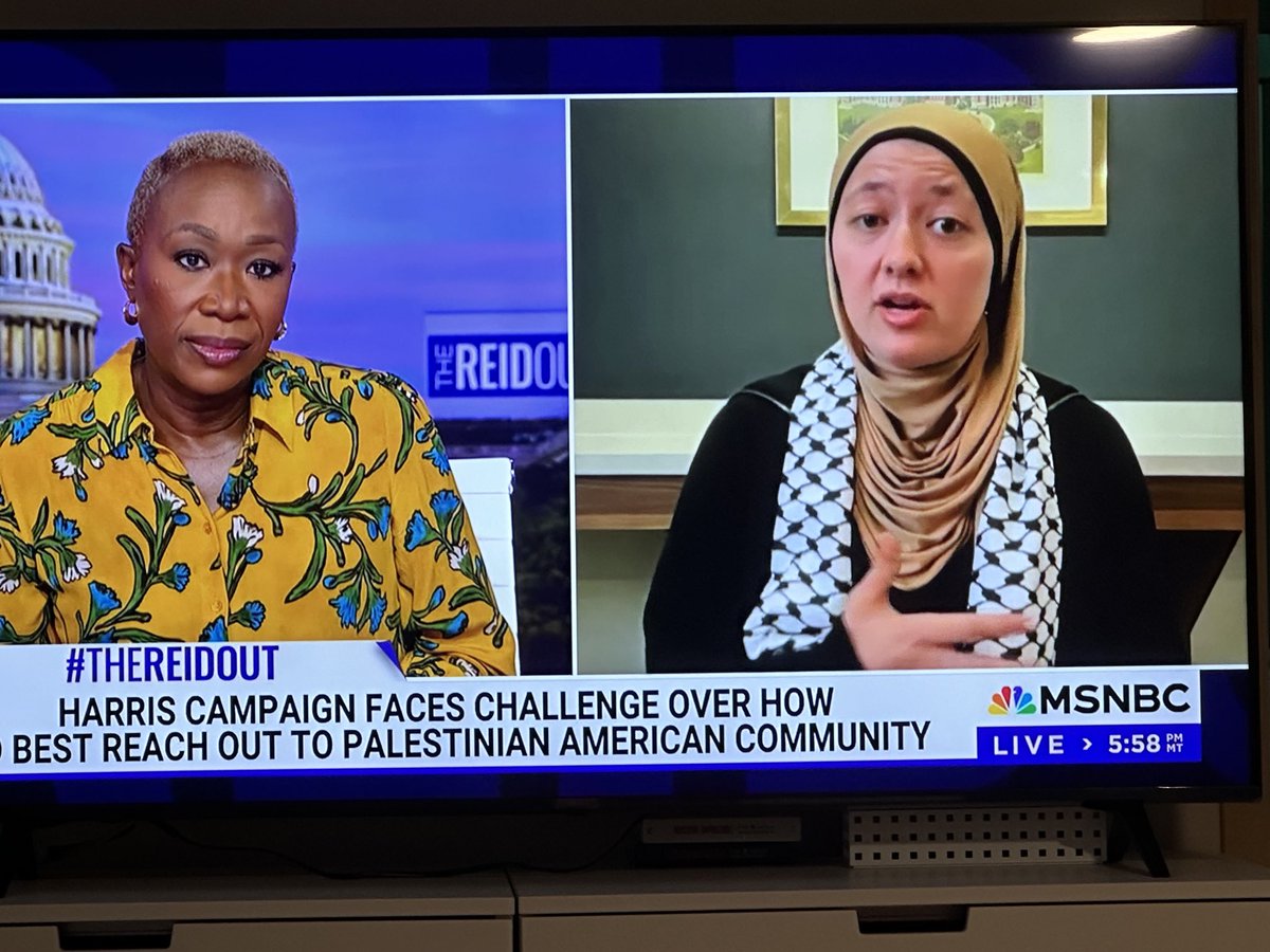 Hey Joy Reid—why don’t you ask this woman if the hostages should be released?