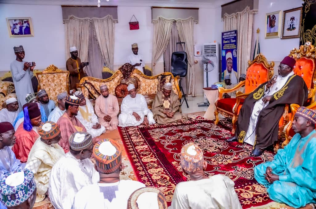 Absolutely thrilled and grateful!

Yesterday, during a memorable visit to His Royal Highness, the Emir of Damaturu, I received the incredible honour of being appointed as the Shettima Ilumuye (Person or Professor of Knowledge) of the Damaturu Emirate, thus making me an Adviser