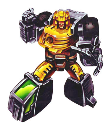 DailyTFormers's tweet photo. Construction takes skill and art. So why does it that he proceeds to bulldoze anything in his way? Can't he just, go around? I guess he's too bull-headed to think another way. Today's #Transformers of the day is #G1 #Micromaster Crumble! https://t.co/KYmIuzgsLG