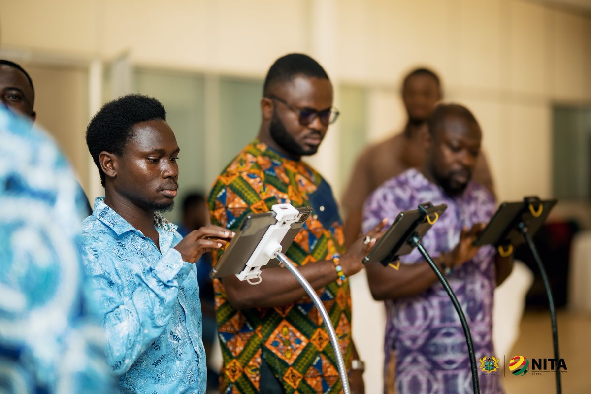 NITAGhana's tweet photo. Innovation Day was exciting as we had so many interactions which explored from Blockchain to Gaming to Start ups to Google AI to Smart workplace solutions from @esolutionsghana.
We are excited you joined us this session.
#NationalICTWeek24 #NationalICTWeek #NICTW #Tech https://t.co/gJ3NR2JGXv