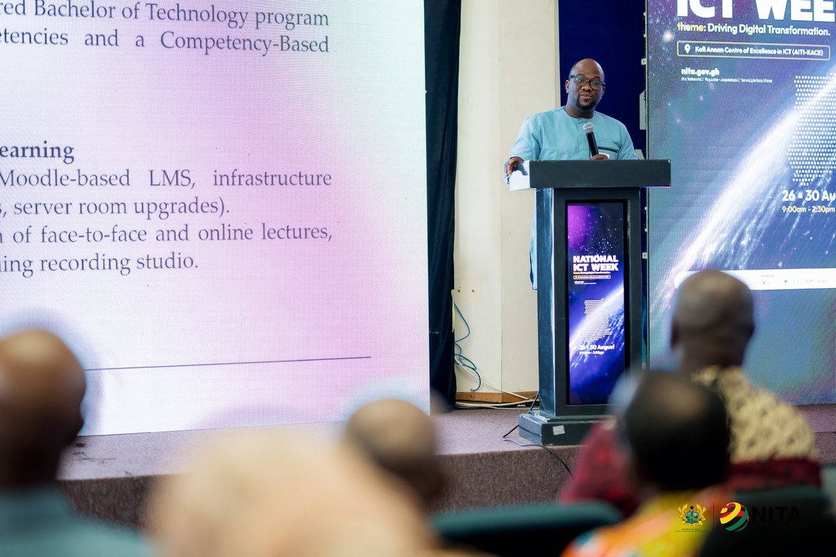 NITAGhana's tweet photo. As the Maiden edition of the National ICT Week draws to close, we are proud of the success so far and cannot wait to see you next year.
#NationalICTWeek24 #NationalICTWeek #NICTW #Tech #Ghana https://t.co/yitOXfEZoP