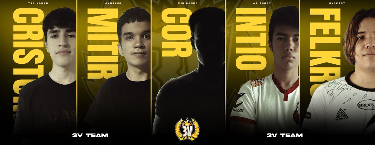 La pasión y el talento se unen para competir y conquistar cada batalla de la #ML24 ⚔️ Llega a la Mystic League 2024 <a href="/3vTeamLOL/">3V Team</a> 

Si quieres seguir su progreso en la liga visita mysticleague.pro ⚡️