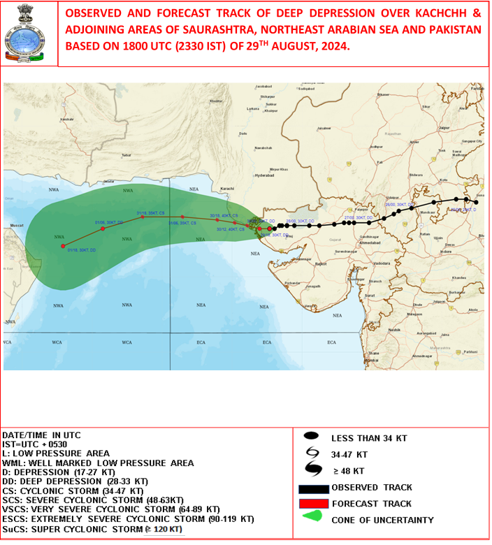 LimWeather's tweet photo. #Invest91A after emerging off #India/#Pakistan border near #Karachi,#Sindh and #Gujarat is forecast to become a #Cyclone(ic) storm as it heads W over the N #ArabianSea towards #Oman;interests there should watch closely!
#Wxtwitter #Wxx #Tropicswx #Cyclone #Asna #91A #CycloneAsna https://t.co/4luGM0GM3A