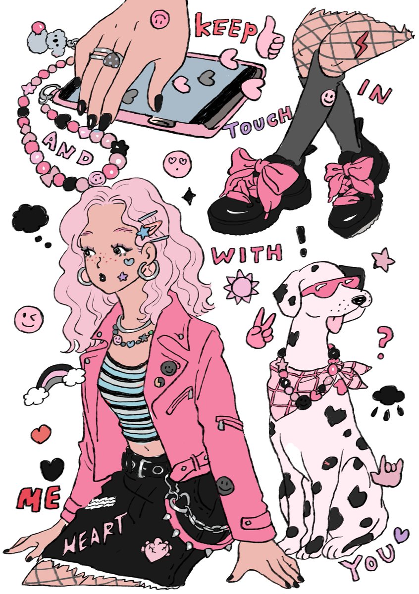 このイラスト収録のぬりえ本が9/19に出ます!気になったらぜひ😽You could coloring as you like
https://t.co/t7QgNK7ldD 