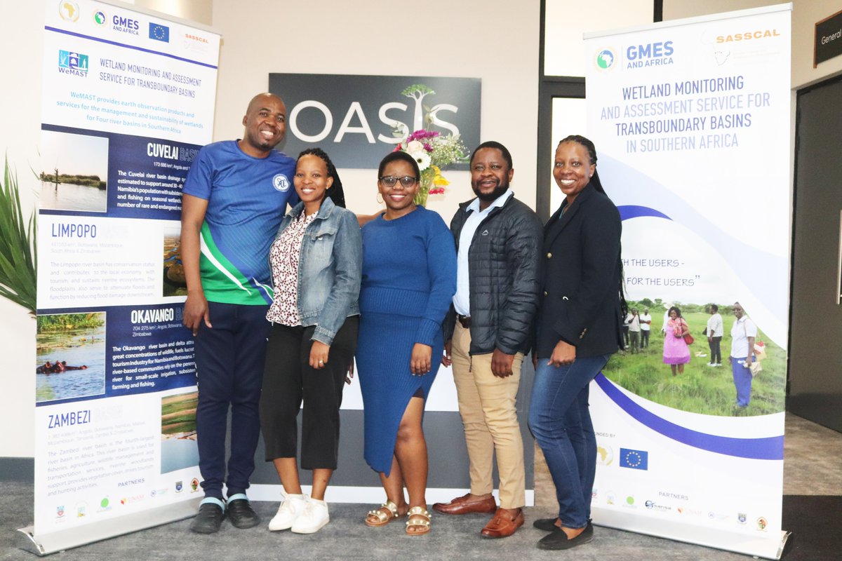 SASSCAL_ORG's tweet photo. it remains useless if not in the loop of stakeholders. This is why SASSCAL with a fund from @GMESandAfrica Programme of the African Union, &amp;European Union is conducting regional wide training workshops aimed at improving access&amp; use of Earth Observations data for decision making https://t.co/qLb3T7bJso