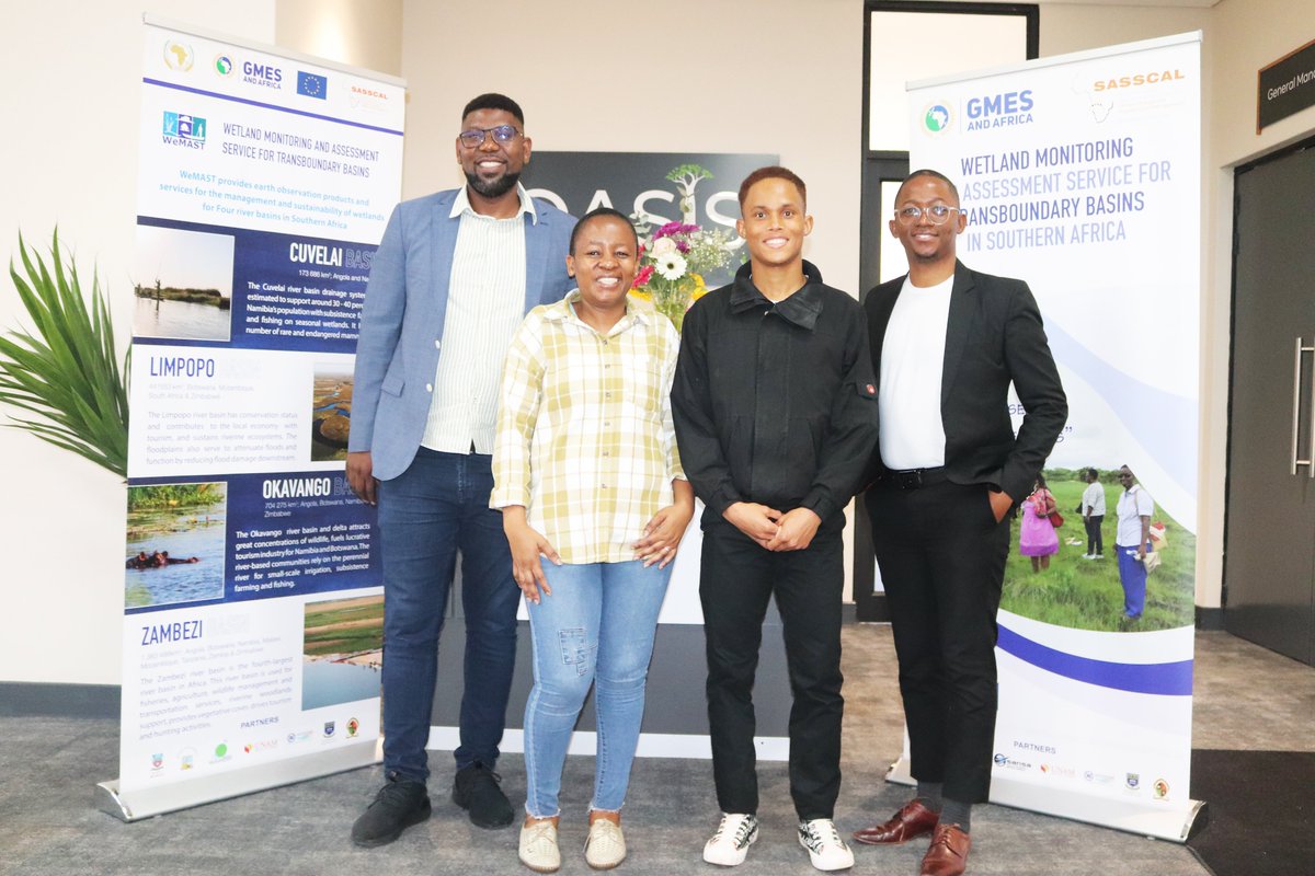 SASSCAL_ORG's tweet photo. it remains useless if not in the loop of stakeholders. This is why SASSCAL with a fund from @GMESandAfrica Programme of the African Union, &amp;European Union is conducting regional wide training workshops aimed at improving access&amp; use of Earth Observations data for decision making https://t.co/qLb3T7bJso