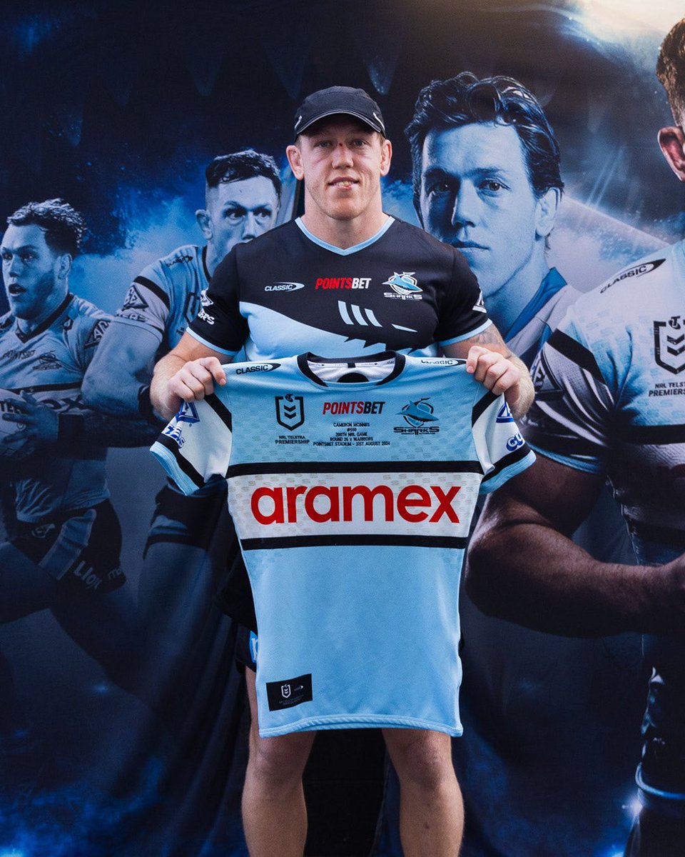 cronullasharks's tweet photo. A special morning as we honour our inspirational skipper ahead of game 200 🫶 https://t.co/Q2mNKopdOn