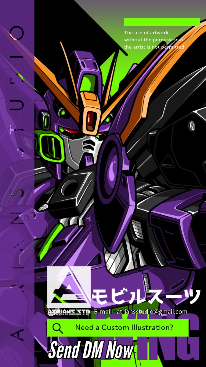 Adde_Odin's tweet image. Drop your weapon here bro 🔥🔥🔥💚💜 #wingzero #gundam