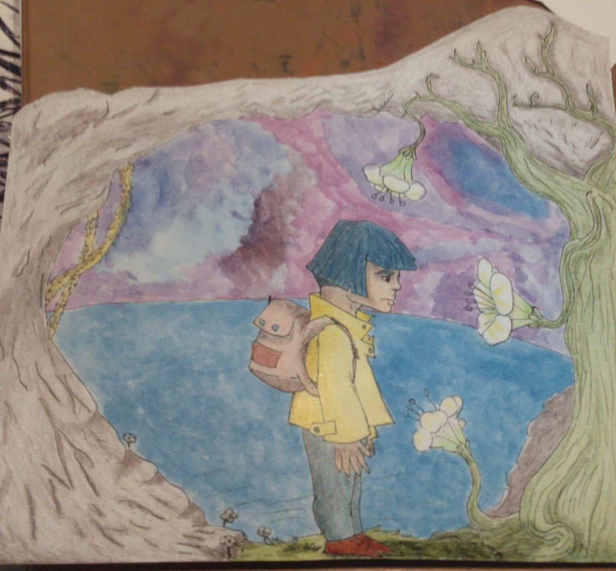 Extranhoo's tweet image. Aquarela