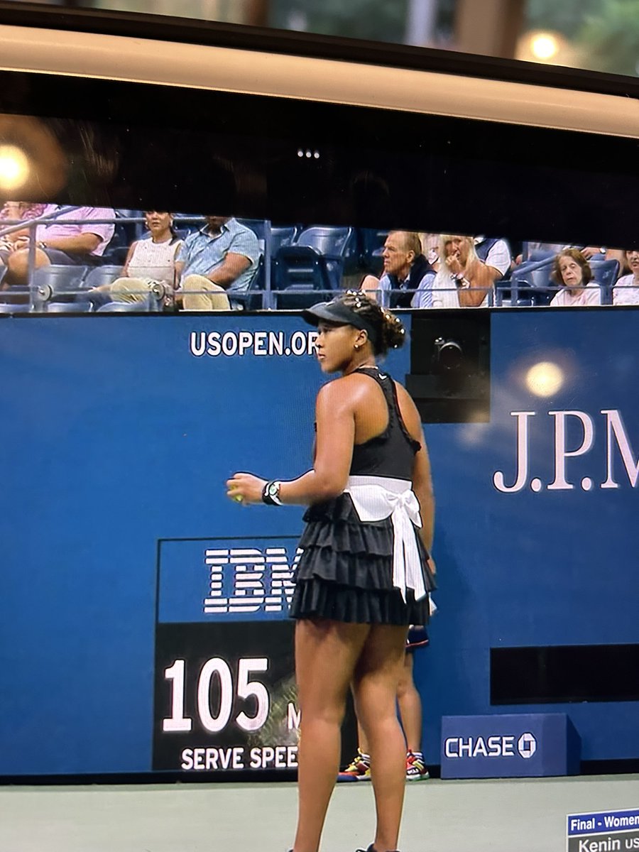 We LOVE a Black women’s sports crossover episode! ⚽️🤝🏾🎾 #USWNT Gold Medal winner 🥇 and NYer <a href="/GothamFC/">Gotham FC</a> player 👑Crystal Dunn in the booth for Naomi Osaka game at #USOpen #NWSL <a href="/BWP_Collective/">Black Women’s Player Collective</a>