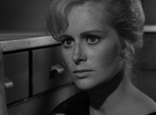 TheNightGallery's tweet photo. "I was driving along somewhere above Riverdale. You were asleep in the backseat. And then something ... a shadow, or something, enveloped the car. That's all I remember."

#S5E30

Twilight Zone’s "Stopover in a Quiet Town" by Earl Hamner Jr. stars Barry Nelson and Nancy Malone. https://t.co/593BvSqk30