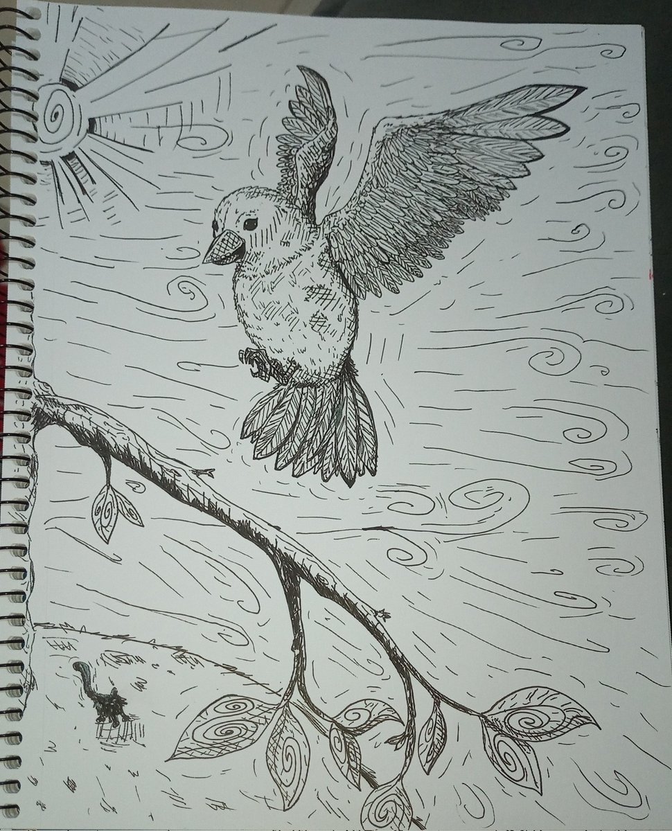 Extranhoo's tweet image. Fiz esse a mão livre