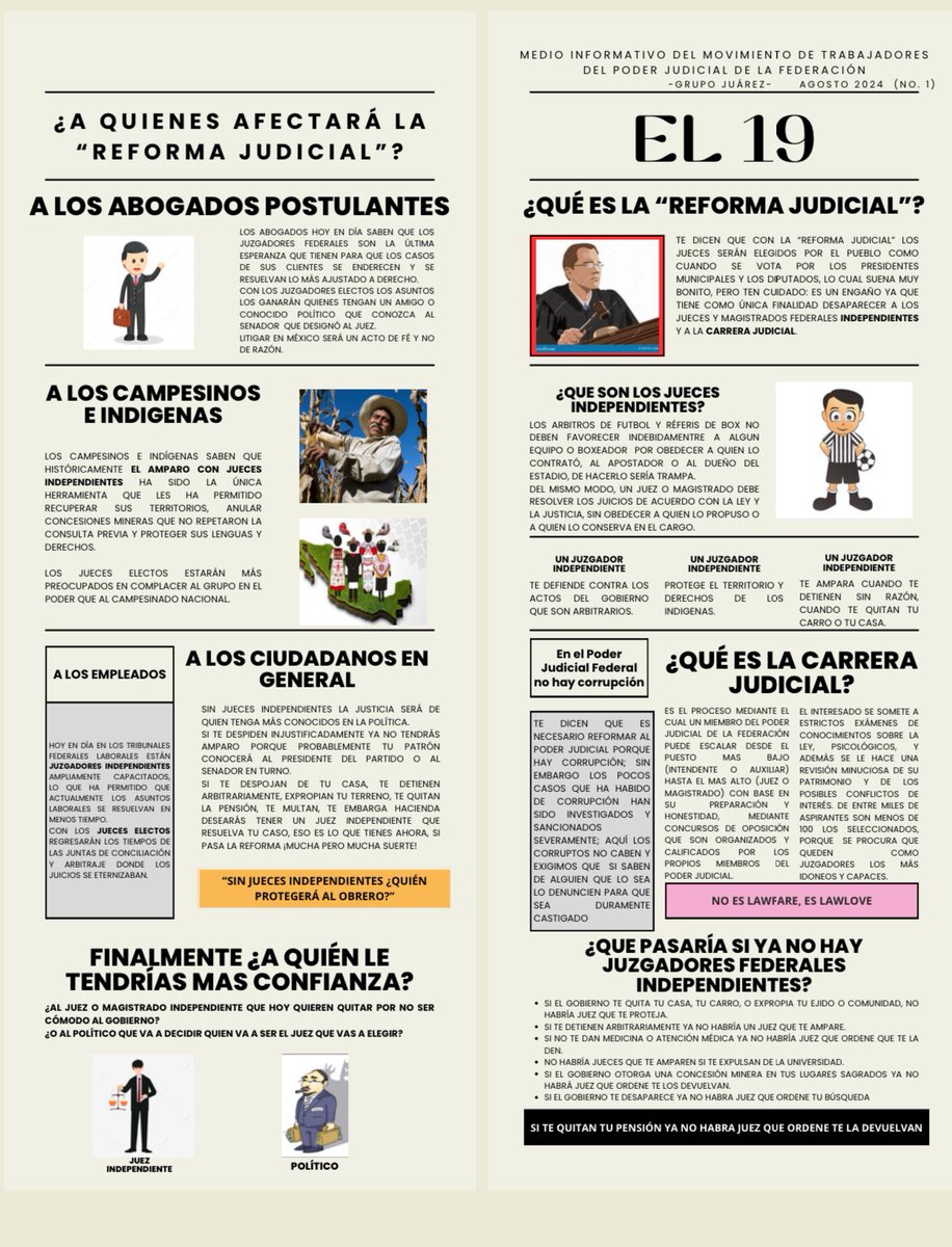 memosamperio1's tweet photo. #NoALaReformaJudicial https://t.co/D1dovLfvy9