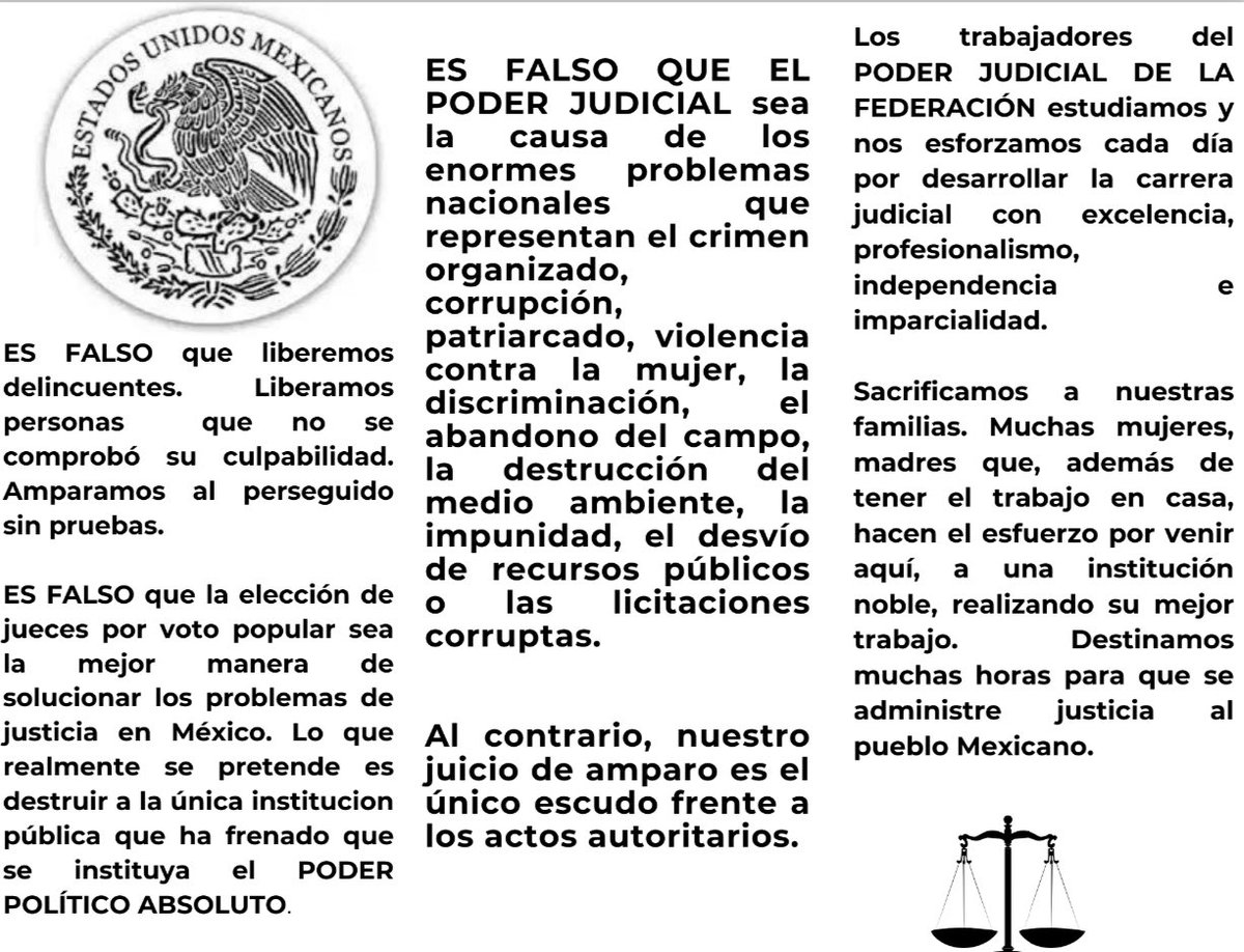 memosamperio1's tweet photo. #NoALaReformaJudicial https://t.co/RrnnGagXil