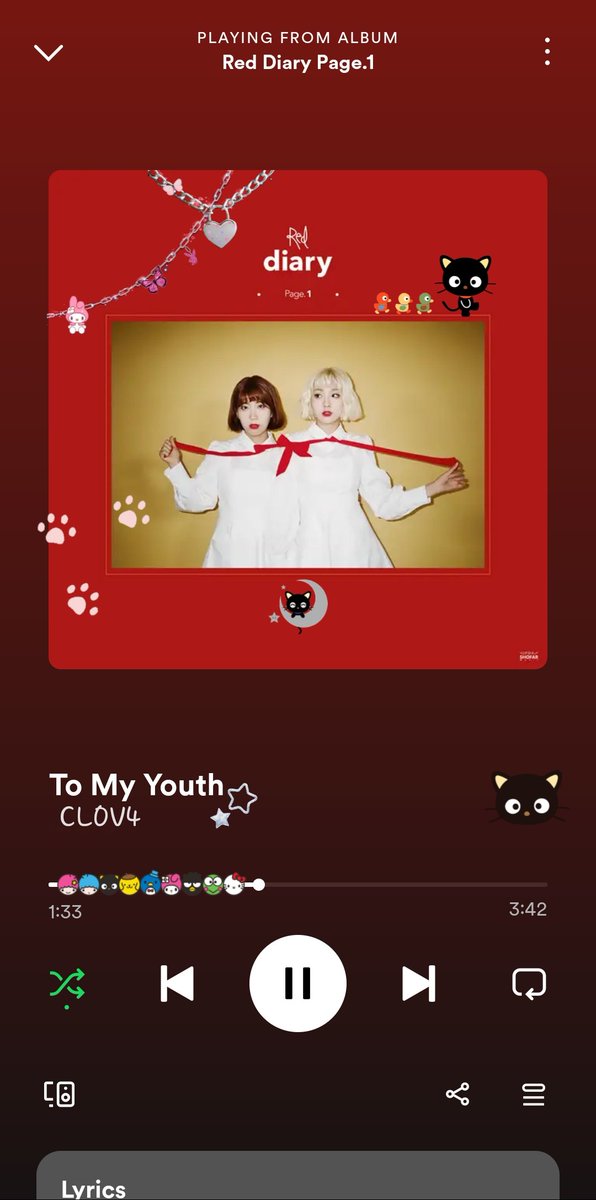 presenciando el #𝕣e𝐝諸𝖉ia𝕣yː𝟘𝟏 desde el primer segundo con la pollita más linda de toda la casa porque alguien tiene que tener taste sin importar que se nos corra el make up 💅🏻⋆ al ritmo de #𝐜𝕝ö𝐯𝟜𖤓·𝕣h𝕪𝐭hm les saludamos bien guapas!

𝐒tar 𝐆uardian ࣪ ִֶָ☾. #ℕami