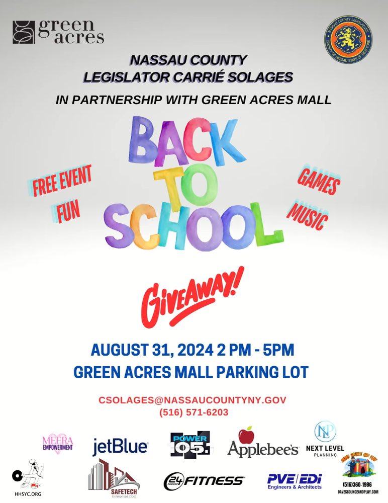 If you want to win tickets to see the QUEEN OF RAP; <a href="/NICKIMINAJ/">Nicki Minaj</a> come out to the Back To School Event At the Green Acres Mall we will be having a BALL <a href="/TFitnessSheriff/">TheFitnessSheriff💫</a> <a href="/Power1051/">Power 105.1</a> "The Peoples Shark"
<a href="/TheSharkDaymond/">Daymond John</a> <a href="/CarrieSolages/">Carrie’ Solages Esq.</a>