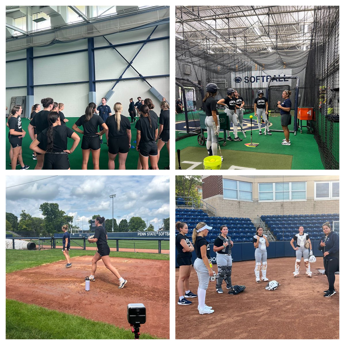 Squad’s back in the Lab!!😤👊😬 #Team60 #WeAre #BuyIntotheGrind <a href="/PennStateSB/">Penn State Softball</a>
