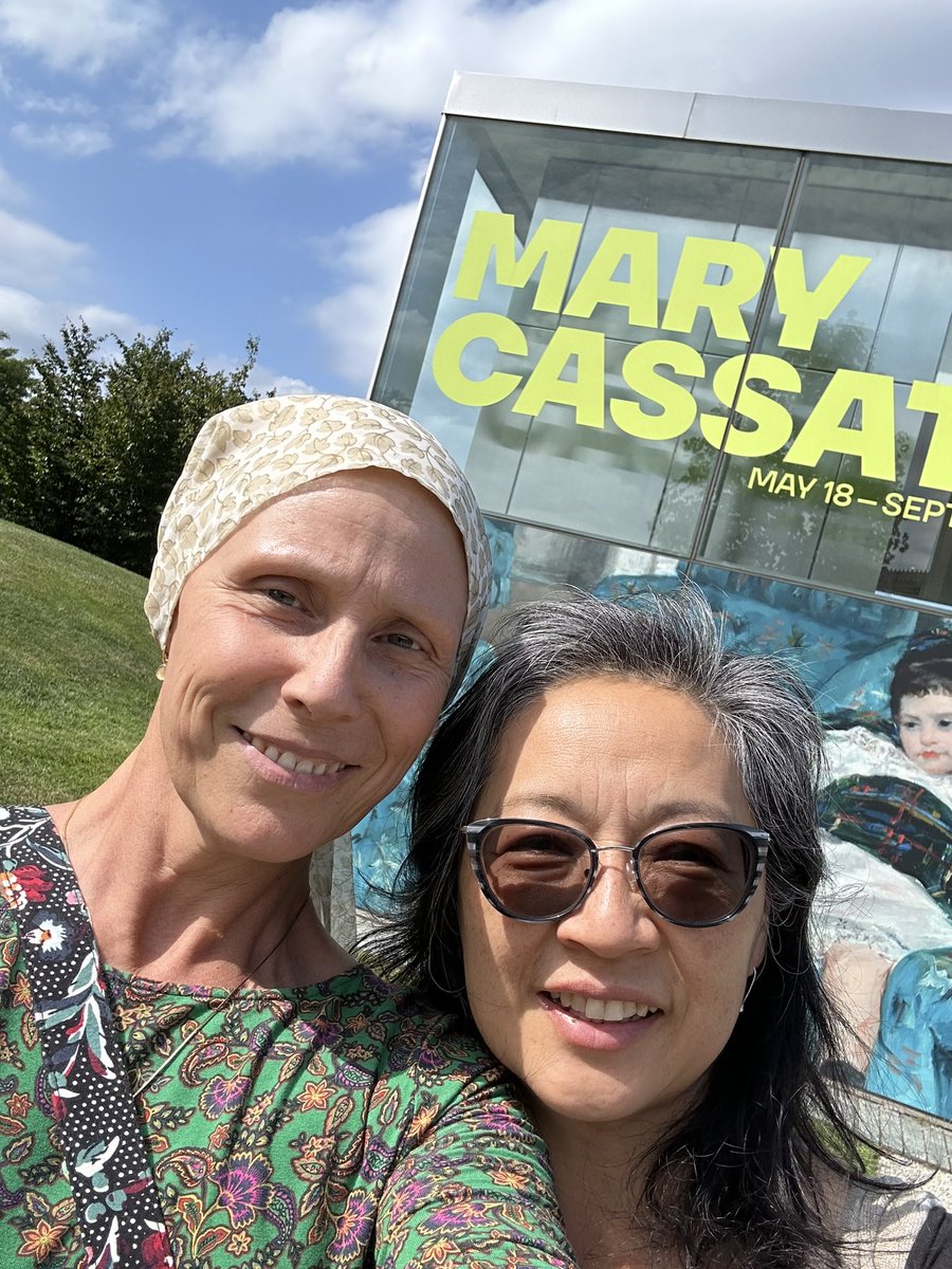 JaneHeineDmo's tweet photo. @philamuseum #CASSATTATWORK
 What a fantastic exhibit at one of my favorite museums w/one of my favorite people! https://t.co/o6bWcF88Y8