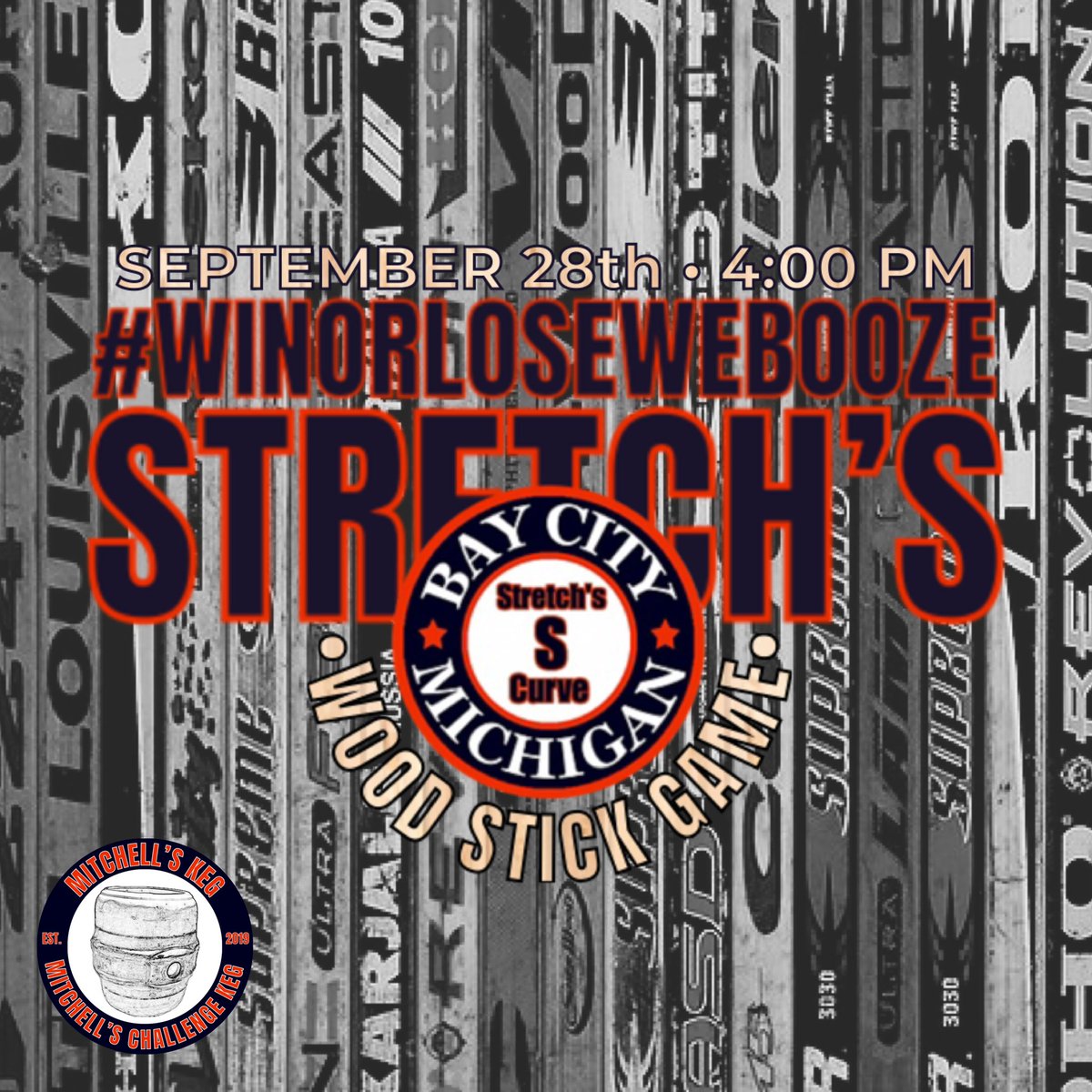 MitchellsKeg's tweet photo. The next #MitchellsKeg competition.

@StretchsCurve Vs. @MitchellsAlumni https://t.co/C2MNnsyJrq