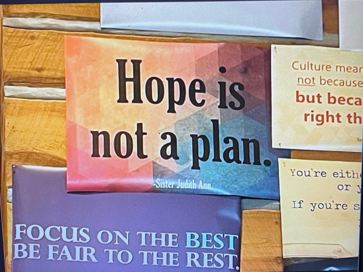 anselmng's tweet photo. Learning something new today “Hope is not a plan” https://t.co/BQI21qHmZP