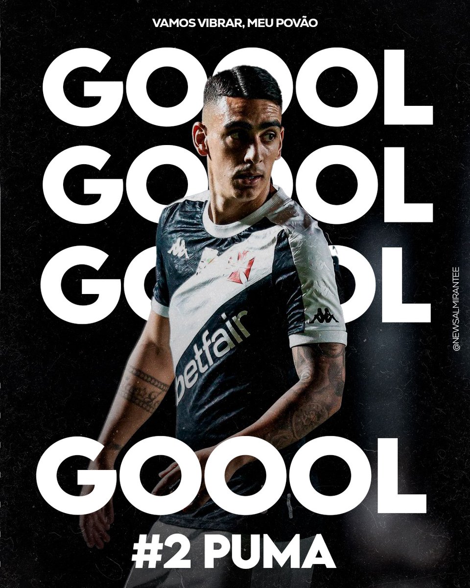 GOOOOOOOOOOOOOOOLLLLLLLLLLL DO VASCOOOOOOOOOO

PUMITAAAAAAAAA!!!!! É POR VOCÊ, IZQUIERDO! 🇺🇾