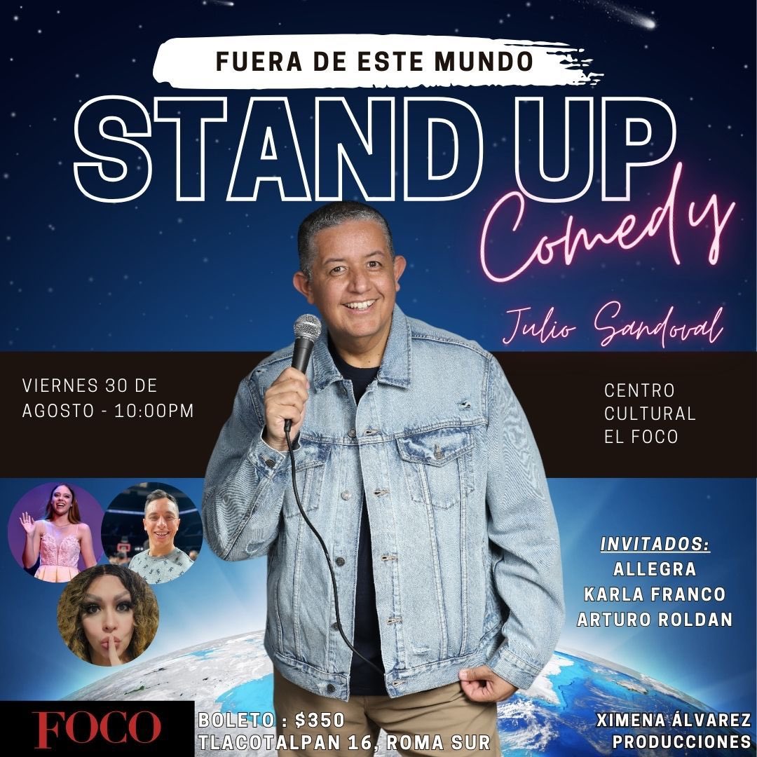 No se pierdan el 2x1 de jueves
Código para el 2x1:
JULIO13

Acompáñame a pasar un increíble rato de buena comedia mañana en CDMX

…e-este-mundo-2024-08-31-1.boletia.com