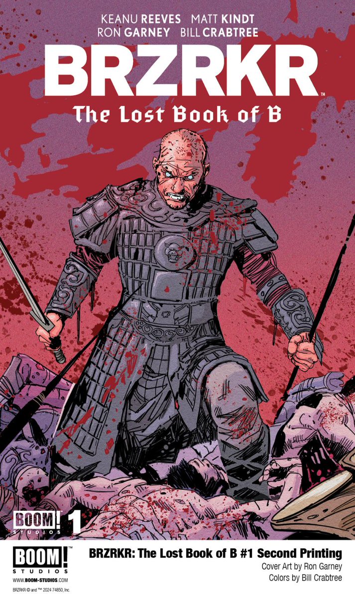 The Fanboy Factor (@fanboyfactor) on Twitter photo BRZRKR: THE LOST BOOK OF B #1 SELLS OUT & RETURNS WITH SECOND PRINTING - <a href="/boomstudios/">BOOM! Studios</a> <a href="/mattkindt/">Matt Kindt</a> <a href="/RonGarney/">Ron Garney</a> tinyurl.com/2sh4b3su BRZRKR: THE LOST BOOK OF B #1 SELLS OUT & RETURNS WITH SECOND PRINTING - <a href="/boomstudios/">BOOM! Studios</a> <a href="/mattkindt/">Matt Kindt</a> <a href="/RonGarney/">Ron Garney</a> tinyurl.com/2sh4b3su