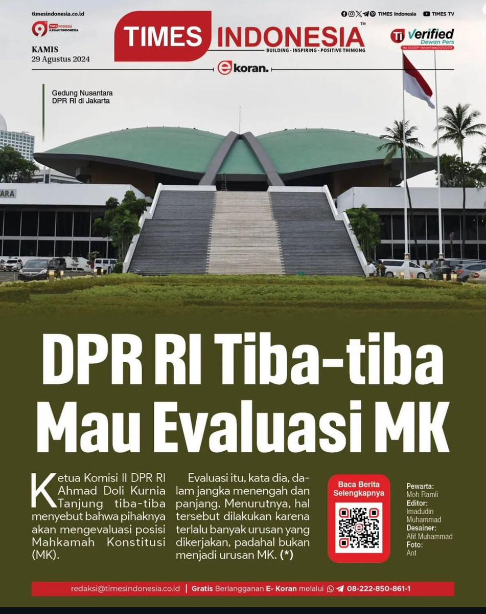 NasionalisSiber's tweet photo. Penghambat agenda Politik Dinasti, akhirnya akan dikebiri.
#PenyalahgunaanKekuasaan
#PrestasiJokowi
#PartaiSempakItem
#NeoOrdeBaru
#OrdeNepotisme
#OrdeKKN
#PenculikDemokrasi https://t.co/nRgwZCxNKq