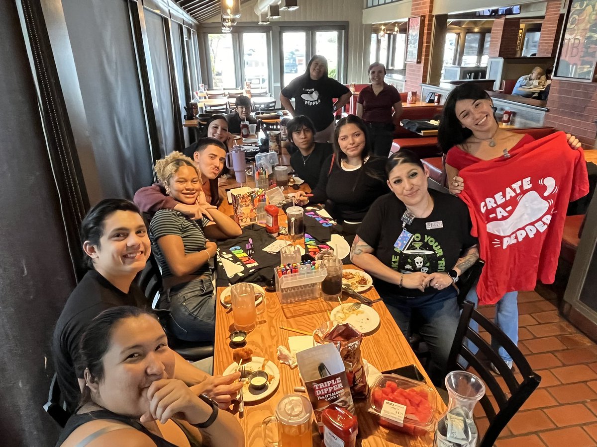rubywoo83's tweet photo. Coloring is fun. Coloring with friends like family is even more fun. Coloring for a good cause, even BETTER! 🖍️😁🌶️🫶🏼 #TeamMcAllen is excited and ready to bring in those donations! @StJude #createapepper #withchilislove @vero_gee147 @lissa22h @LarryV71 @909Lydia https://t.co/MA3848C4XU
