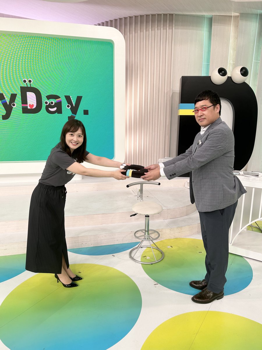 本日の #DayDay.🌱 ゲストは #水卜麻美 アナウンサー🎤 #ZIP運試し