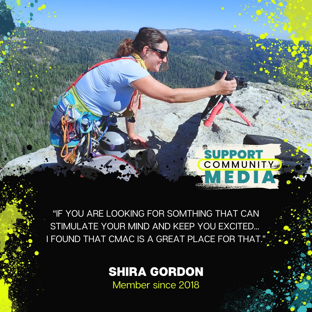 CMACTV's tweet image. Your support keeps stories like Shira’s alive! Help us continue to inspire and empower our community by donating today. Even if you’re not ready to donate, help us spread the word! 

🚀💫 givebutter.com/supportcmac
#SupportCommunityMedia #CommunityMedia #ShareYourStories