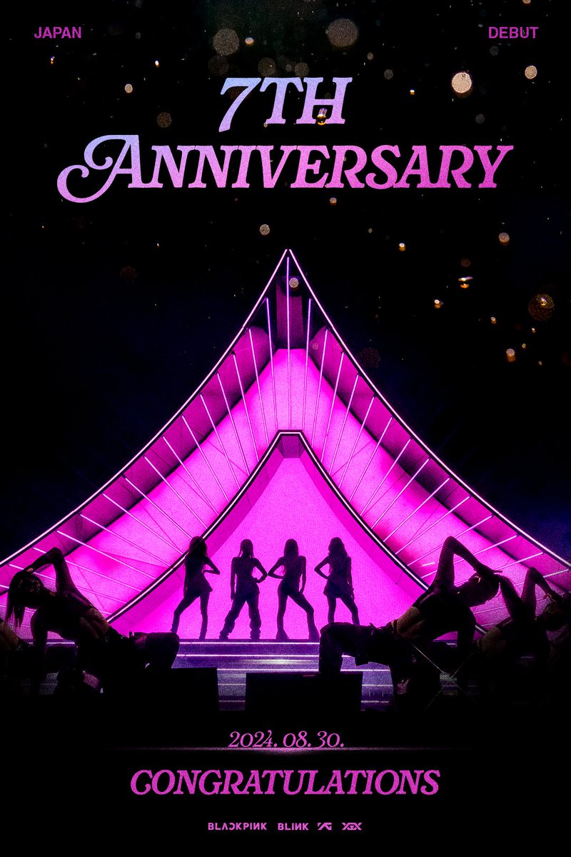 YGJAPANofficial's tweet photo. 【#BLACKPINK】

༺♡༻¨*:·. ɞ✧ʚ .·:*¨༺♡༻
BLACKPINK 7th Anniversary
༺♡༻¨*:·. ɞ✧ʚ .·:*¨༺♡༻

日本デビュー7周年を迎えました🎉

#BLINK のみなさん
いつもたくさんの愛と応援ありがとうございます💓

#BLACKPINK #YG
#日本デビュー7周年おめでとう
#BLINKと永遠に続くMoment https://t.co/iYj8NJAonC