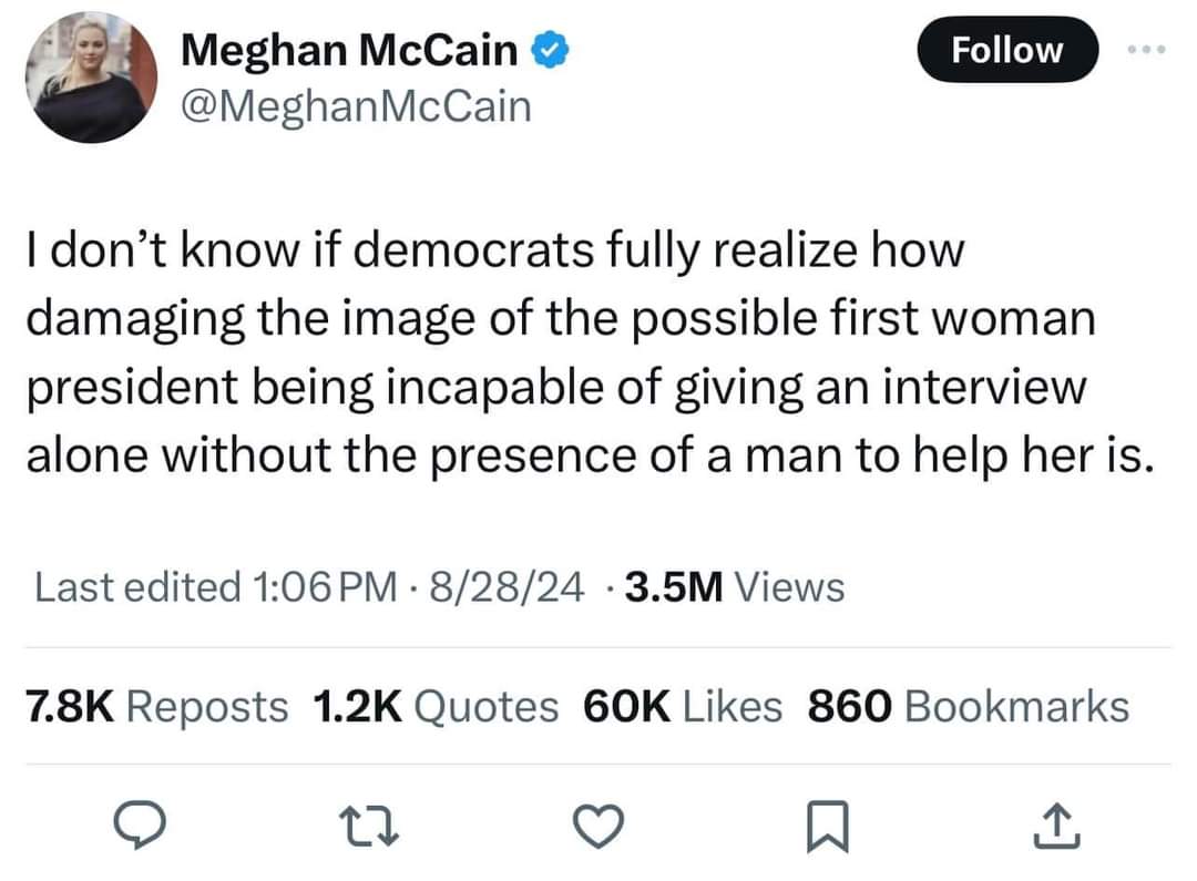 UltraMAGA20's tweet image. #kamalainterview #KamalaAndTim