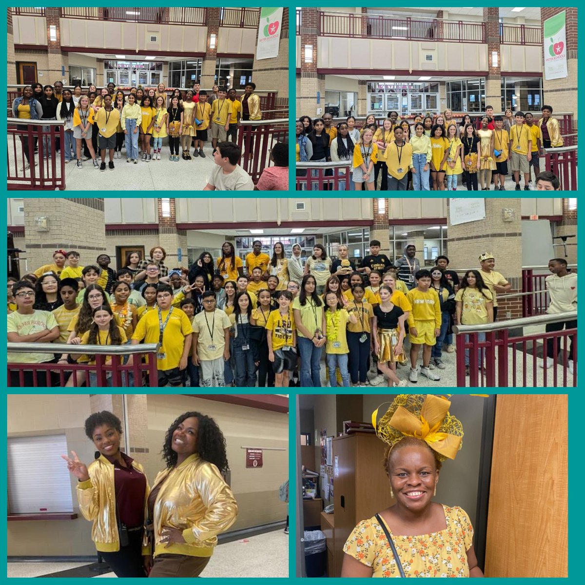 Mikel0812's tweet photo. We filled the day with Color Wars between the classes! It was a very fun-filled competition. 
Teal vs Gold vs Crimson  🐻🐾 #BowieBears #JBMS #LeadThePAC https://t.co/8enJfKWmNs