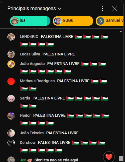 nmrl a comunidade do broxada é linda dms um arrombado falando bagulho pró israel e tomou uma chuva de palestina livre