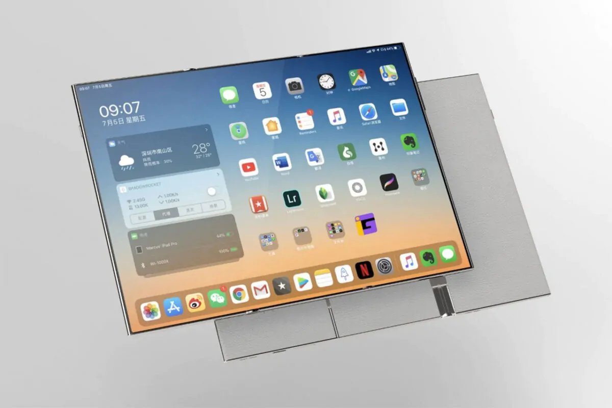 NewsgeekIT's tweet photo. Oppo online l’immagine dello smartphone tri-pieghevole https://t.co/9YSS3ZJ5l0 https://t.co/aXLpgcRF27