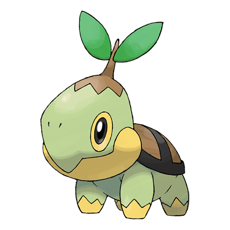BurdyeeBurdy's tweet photo. Just did a quick one of Turtwig before my laptop battery died, so this was <1 hour. I am actually proud of myself for getting good linework down in a shorter amount of time than I do usually. I also used a 'charcoal' brush for the color to give it a little more coloring book vibe https://t.co/qrDCiYW5DA