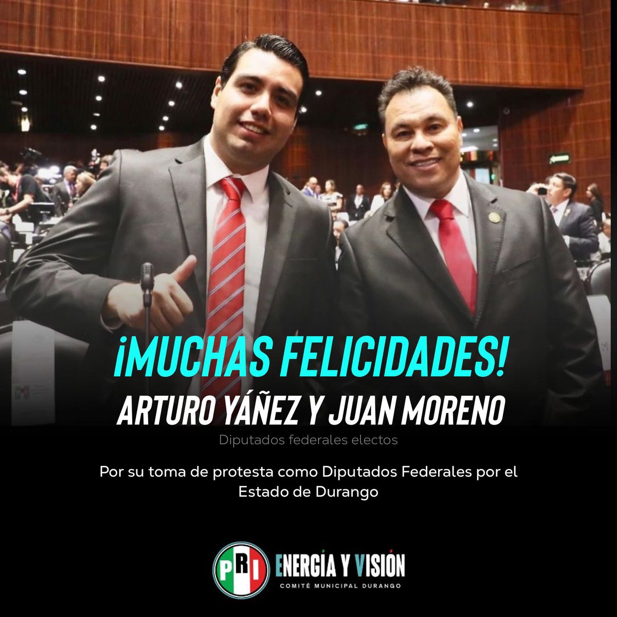 PRI Municipal Durango tweet media