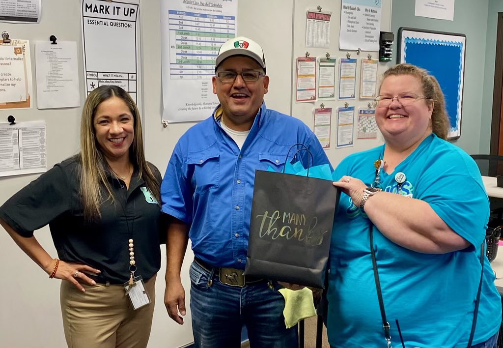 annabelsramirez's tweet photo. Thank you for many years of dedication, care, and making every space brighter. Wishing you a retirement as clean and joyful as the halls you've walked. https://t.co/YGmvkUDnbw