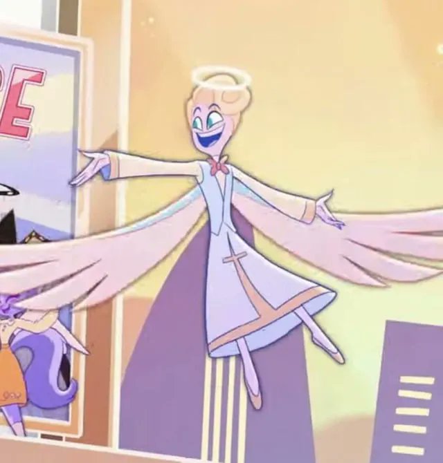 RockyRuffPup's tweet photo. @Pontifex I think you should see this. Saint Peter from the show @HazbinHotel. Isn't that neat?! https://t.co/sg4V38IF9x