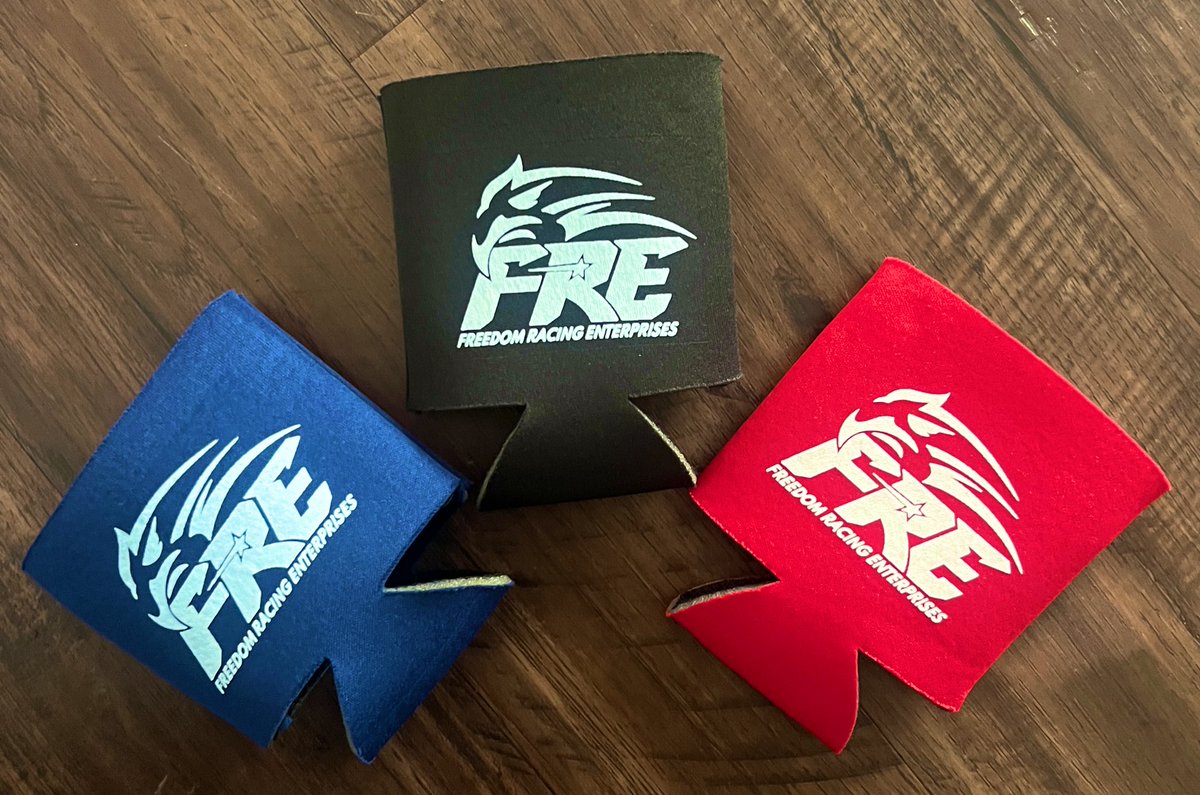 Here it is!! #Giveaway 🍻 

If you want a chance to win these FRE Koozies here's what to do:

- Like &amp; repost 
- Follow <a href="/FreedomRacing76/">Freedom Racing Enterprises</a> &amp; <a href="/SpencerBoyd/">Spencer Boyd</a> | <a href="/Freedomwarranty/">Freedom Warranty</a> 
- Tag your race buddy!