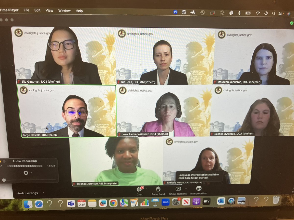 DOJ gives update on Phx investigation. Investigators say they asked the city to sign an agreement in principle. But the city said they wanted to wait for the findings. (We knew this but the DOJ is saying it for the first time)