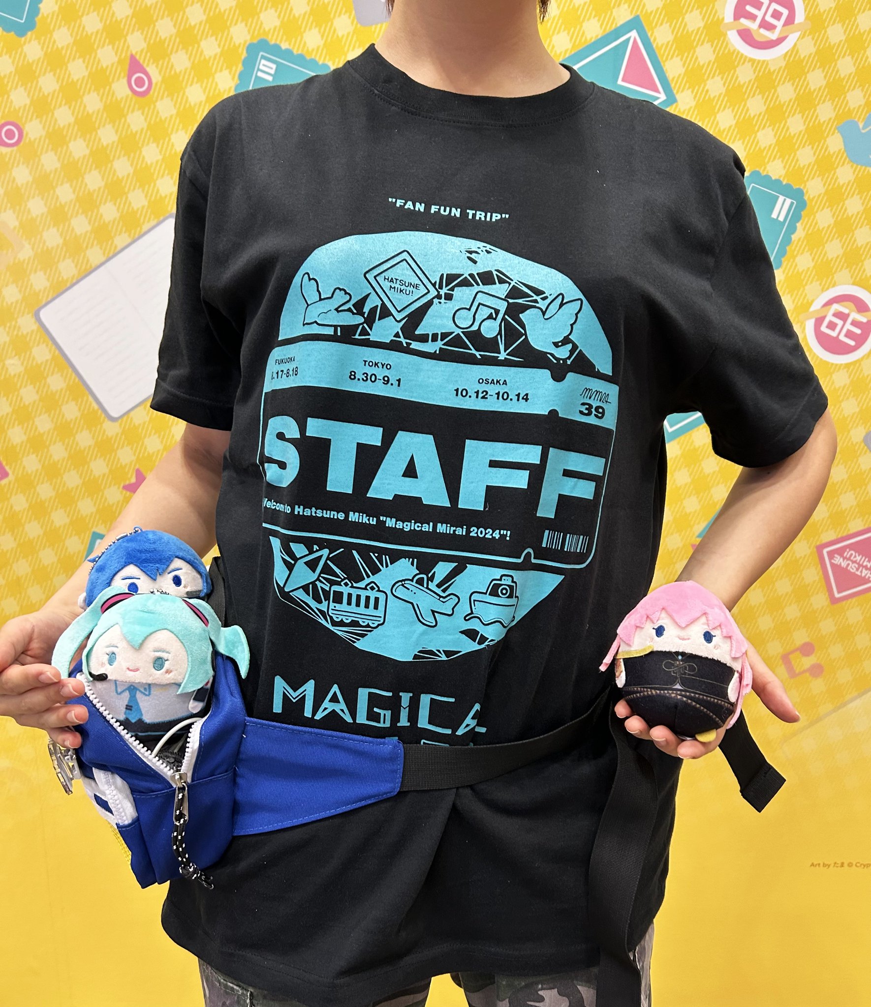 初音ミク イルミネーション Ｔシャツ　Cタイプ　Ｌサイズ 訳アリ　値下げ出品 株式会社タイトー｜キャラクタートイ｜音に反応してミクが光る