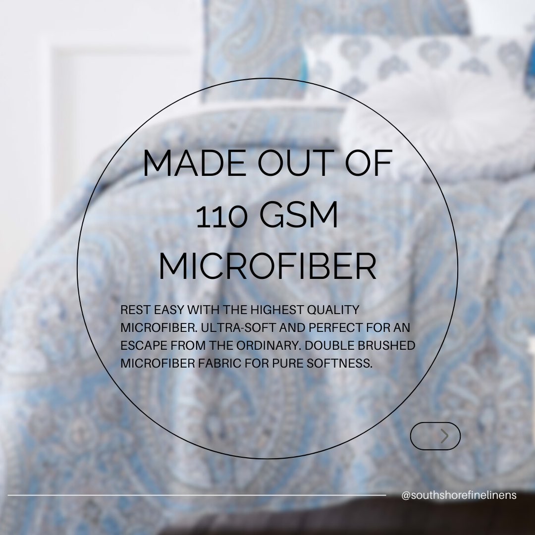 LiveSouthShore's tweet photo. Revamp your bedroom with this six-piece bedding set, including an oversized quilt, two shams, and three throw pillows. 

Pure Melody, a Southshore signature print, is now available in this set, along with sheet sets, quilt sets, and more.
#quilt #bedding #sheet #bedroom https://t.co/UEZRexfRSN