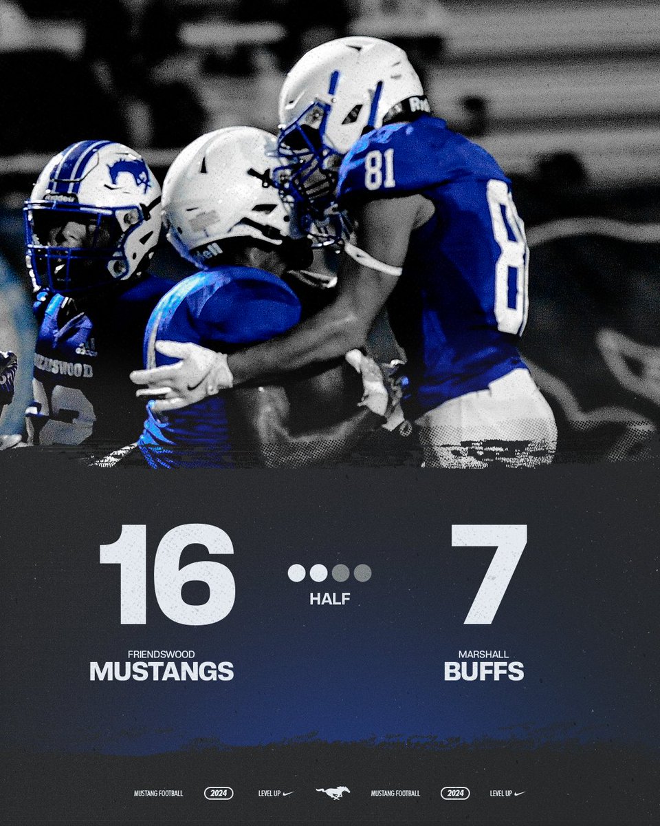 At the half.

#LevelUp